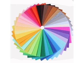 Listing 3 of 8 for Nanchuang 40Pcs/Lot 1mm Thickness Non Woven Felt Fabric Handmade Cloth For Home