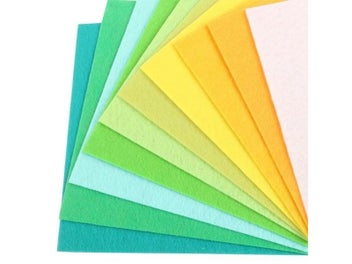 Listing 4 of 8 for Nanchuang 40Pcs/Lot 1mm Thickness Non Woven Felt Fabric Handmade Cloth For Home