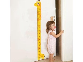 Listing 3 of 9 for Kids Height Measurement Growth Chart Wall Stickers Cartoon Animals Height