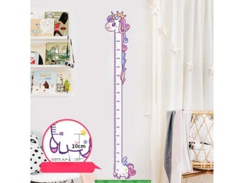 Listing 6 of 9 for Kids Height Measurement Growth Chart Wall Stickers Cartoon Animals Height