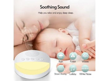 Listing 3 of 8 for 7/1PCs Baby White Noise Sleep Machine Built-in 6 Soothing Sound Soft Breath
