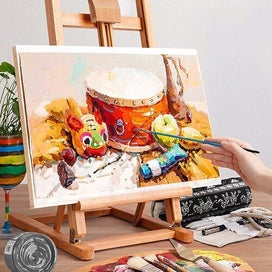 Listing 4 of 10 for Wooden Easel Stand