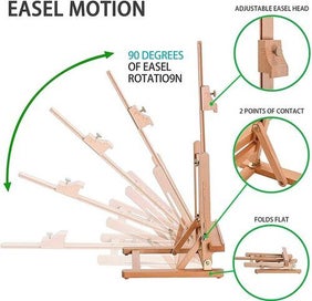 Listing 8 of 10 for Wooden Easel Stand