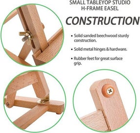Listing 10 of 10 for Wooden Easel Stand