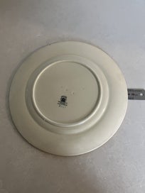 Listing 13 of 14 for Rare Maling art deco fruit edged plate