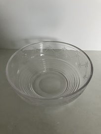 Listing 3 of 12 for Mid century Stuart crystal bowl - useful size