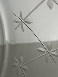 Listing 12 of 12 for Mid century Stuart crystal bowl - useful size