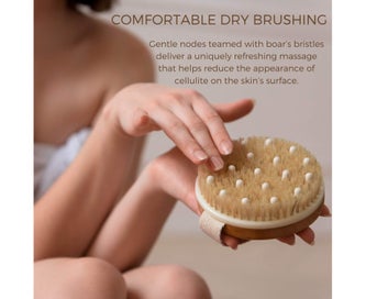 Listing 4 of 4 for Dry Brushing Body Brush - Best for Exfoliating Dry Skin, Lymphatic Drainage a
