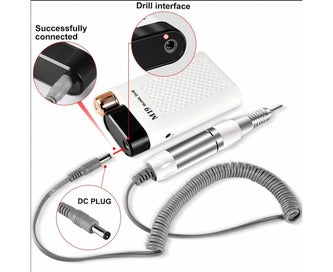 Listing 6 of 8 for Electric Nail Art Drill Pen 18000RPM Handle File Polish Grind Manicure Pedicu