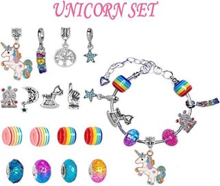 Listing 5 of 7 for Jewellery Making Supplier Charm Bracelet Necklace Pendant Making Kit