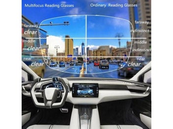 Listing 4 of 9 for Ultralight Titanium TR90 Multi-focal Progressive Reading Glasses Men Women Anti