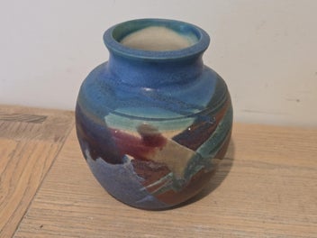 Listing 10 of 11 for Superb David Huffman (NZ) Pottery Vase- Stamped