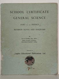 Listing 2 of 5 for SCHOOL CERTIFICATE - GENERAL SCIENCE: Part C Physics circa 1960s