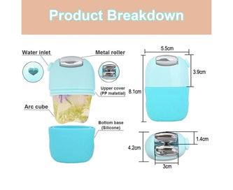 Listing 2 of 7 for Ice Roller For Face, 2 In 1 Facial Massager For Eyes Necks, Reusable Silicone