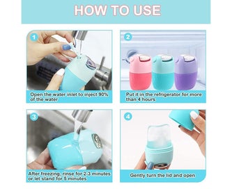 Listing 7 of 7 for Ice Roller For Face, 2 In 1 Facial Massager For Eyes Necks, Reusable Silicone