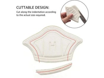 Listing 7 of 10 for 2/20pcs Insoles Patch Heel Pads For Sport Shoe Adjustable Size Feet Pad Pain
