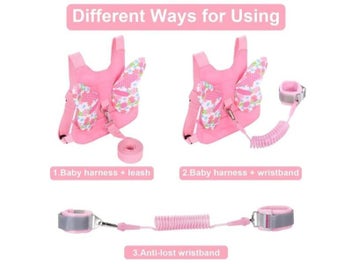 Listing 5 of 9 for Anti Lost Wrist Band For Kids Leash Backpack Baby Safety Walk Belt Rope Fashion