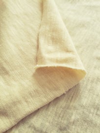 Listing 2 of 3 for Yellow cotton jersey stretchable fabric