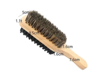 Listing 4 of 9 for 1PC Eco Friendly Boar Bristle Men's Shaving Brush Portable Barber Natural Beard
