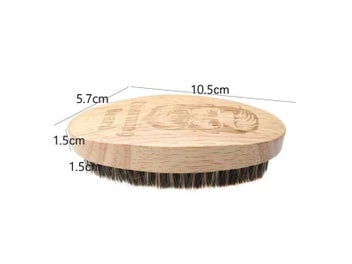Listing 5 of 9 for 1PC Eco Friendly Boar Bristle Men's Shaving Brush Portable Barber Natural Beard