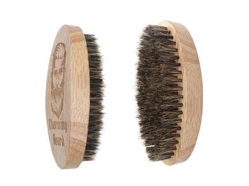 Listing 1 of 9 for 1PC Eco Friendly Boar Bristle Men's Shaving Brush Portable Barber Natural Beard