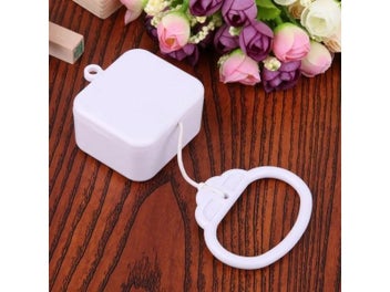 Listing 4 of 8 for Pull String Cord Music Box White Baby Infant Kids Bed Bell Rattle Toy Gifts New