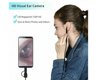 Listing 5 of 8 for LED Ear Cleaner Endoscope Camera Otoscope Scope Pick Ear Wax Removal Tool USB