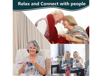 Listing 6 of 8 for Crochet Hooks Ergonomic Crochet Hooks Extra Long Crochet Needles Knitting