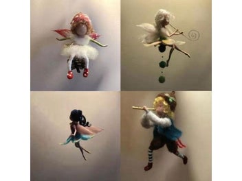 Listing 6 of 10 for 1Set Little Fairy DIY Wool Needle Felting Material Package Wool Felt Craft Poke