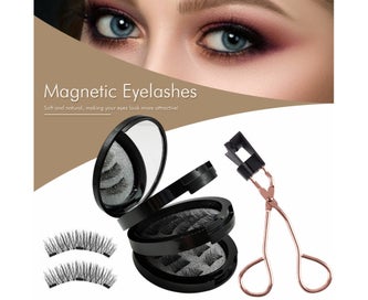 Listing 2 of 6 for Magnetic Eyelashes Curler Clip Set With 3D Magnet Reusable False Lashes Kit