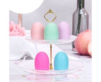 Listing 4 of 4 for Makeup Brush Cleaner Mat Silicone Cosmetic Cleaning Pad Washing Scrubber Boar