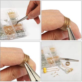 Listing 9 of 9 for Earring Making Supplier Kit Earring Hook Pin Post Hardwares