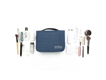 Listing 7 of 10 for Portable Travel Cosmetic Bag Large Capacity Waterproof Toiletry Bag With
