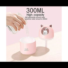 Listing 5 of 6 for Mini Cool Humidifier with Night Light Cute Cat Mist Humidifier for Bedroom Es