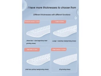 Listing 7 of 10 for Upgrade Silicone Heel Stickers Heels Grips For Women Men Anti Slip Heel