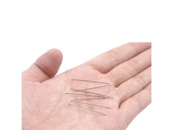 Listing 5 of 8 for 300pcs 35mm Stainless Steel Pin Dressmaker Pins For Satin Quilt Sewing Craft