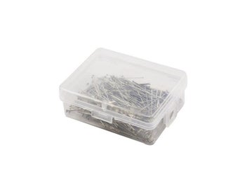 Listing 6 of 8 for 300pcs 35mm Stainless Steel Pin Dressmaker Pins For Satin Quilt Sewing Craft