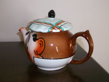 Listing 6 of 17 for Wade Andy Capp Teapot 1950's Scottish Golfer