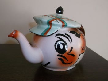 Listing 7 of 17 for Wade Andy Capp Teapot 1950's Scottish Golfer