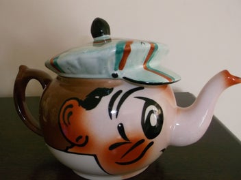 Listing 9 of 17 for Wade Andy Capp Teapot 1950's Scottish Golfer