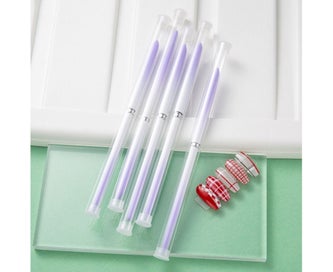Listing 7 of 10 for Nail Art Liner Brushes Metal Handle Nail Drawing Pens,5 Sizes-Nail Art Brush