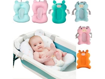 Listing 3 of 10 for Baby Bathtub Seat Anti-slip Mat Floating Pillow
