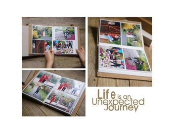 Listing 8 of 10 for Photo Albums For 6 Inches Holder Album 200 Pockets Photo Album Book Wedding