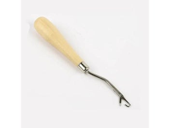 Listing 6 of 8 for Hot Sale 1Pc Latch Hook Rug Kits DIY Latch Crochet Hook Wooden Handle Needle