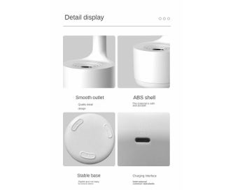 Listing 8 of 8 for Portable Air Humidifier Fine Mist Spray Essential Oil Humidifier 600ml WaterTank