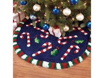 Listing 3 of 8 for Christmas Decoration Adults Crafts Latch Hook Rug Kits With Printed Pattern