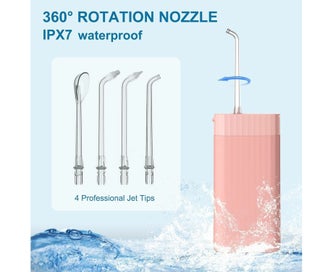Listing 4 of 5 for Portable Water Flosser,Travel Water Flosser Picks,Mini Cordless Oral Irrigato