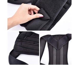Listing 3 of 5 for Posture Corrector Lumbar Brace Pain Relief Full Back Support Shoulder Brace B