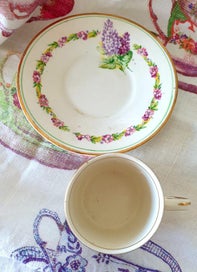 Listing 4 of 5 for Vintage Staffordshire espresso cup and saucer