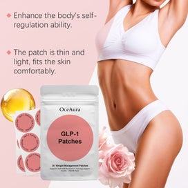 Listing 4 of 10 for GLP-1 Weight Management Patches 30 Count Natural Ingredients Patch Fat Burning